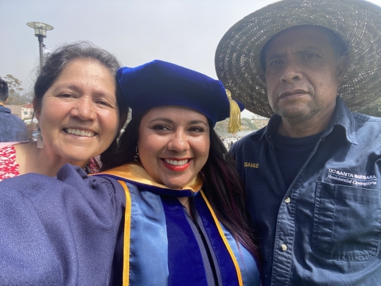 Ana Guerrero-commencement-UCSB