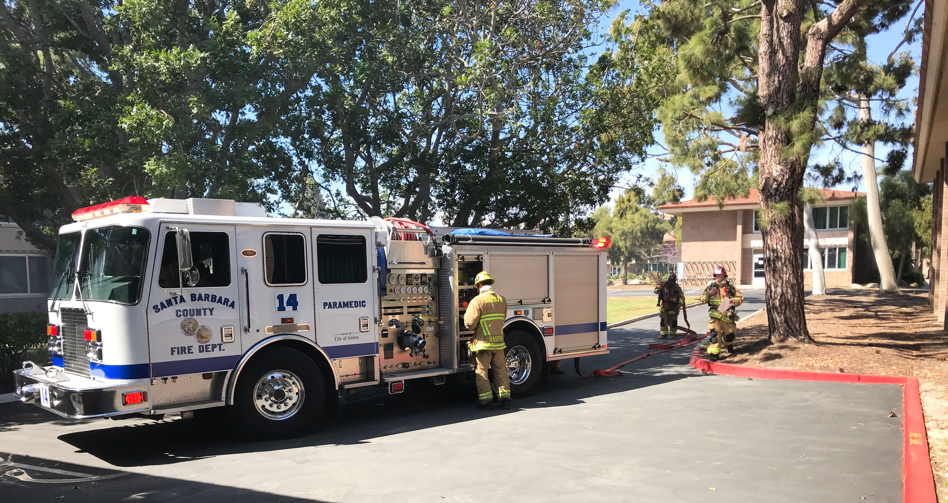 Fire Truck at UCSB