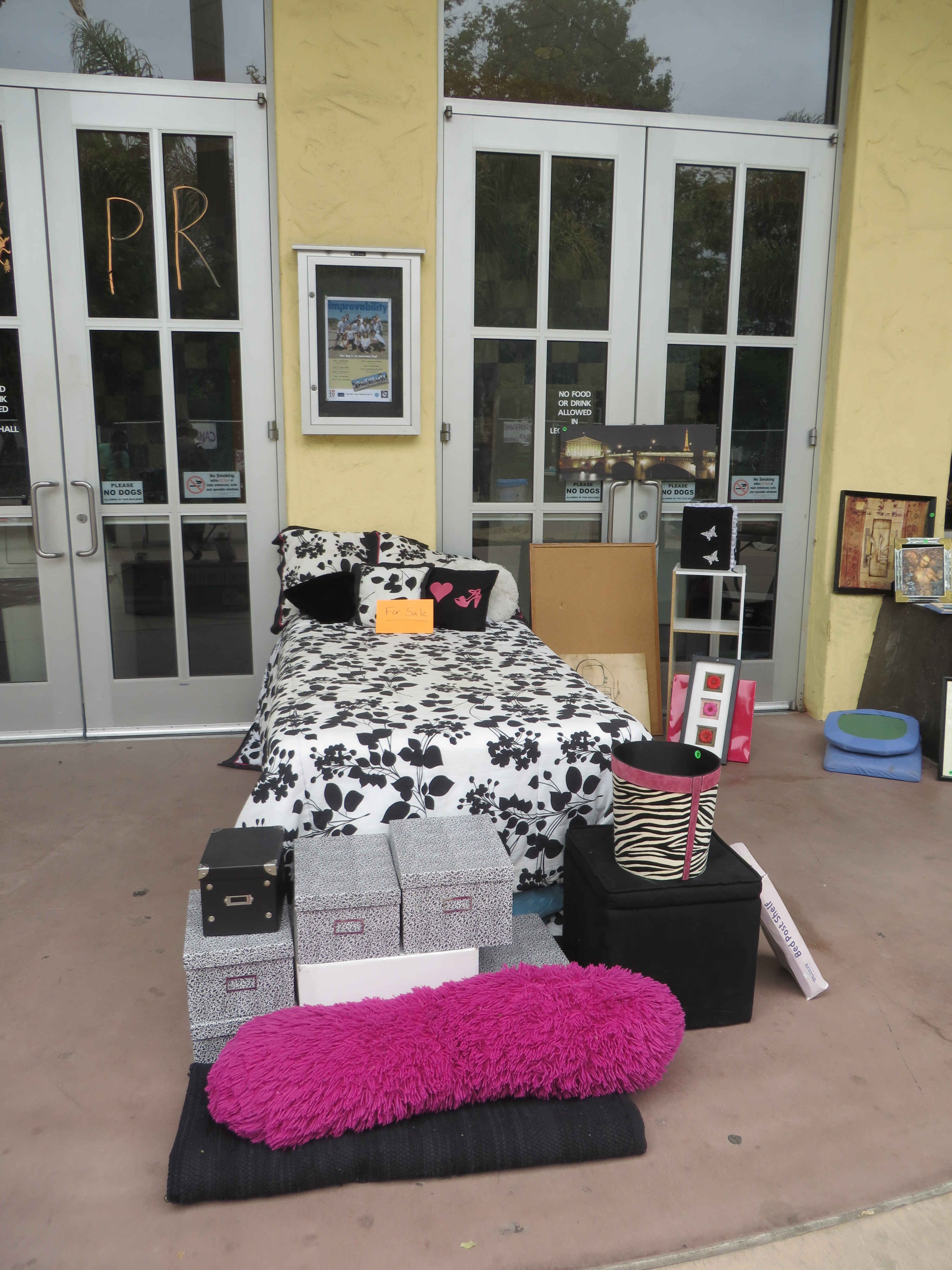 Bedroom Staging at the GIVE 2022 Sale