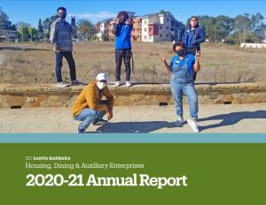 Cover of the 2020-21 HDAE Annual Report