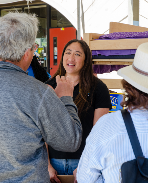 Jenn Birchim at UCSB's Open House 2023