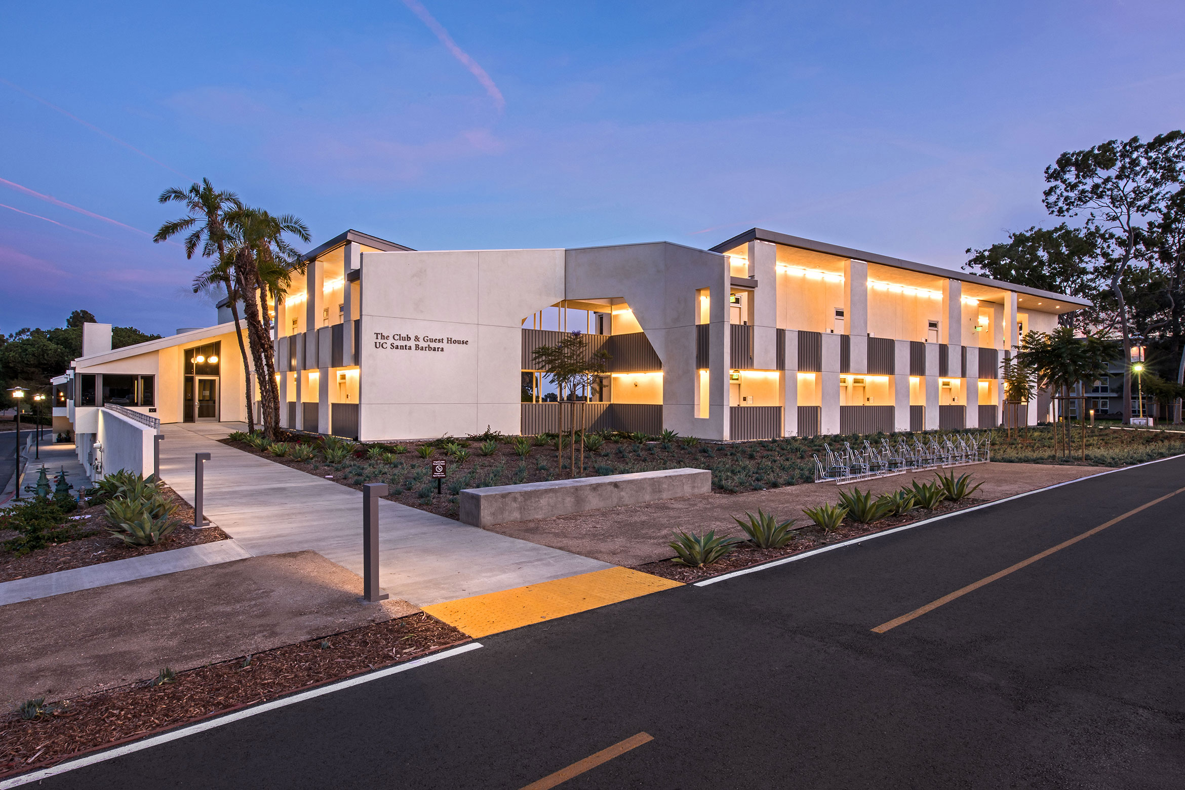 exterior of The Club & Guest House