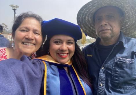 Ana Guerrero-commencement-UCSB