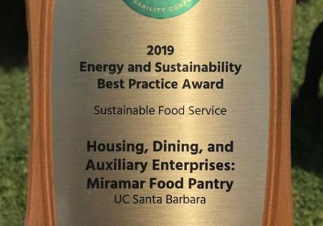 California Higher Education Sustainability Conference Award