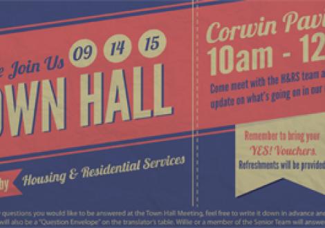 Town Hall Flyer