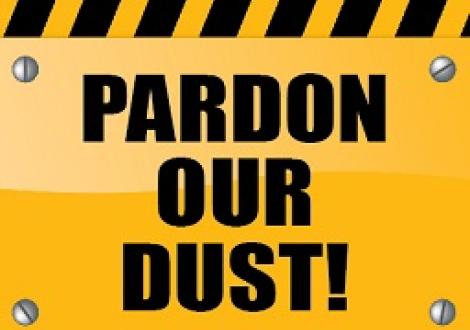 Pardon Our Dust