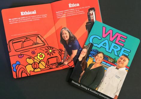 The We CARE books