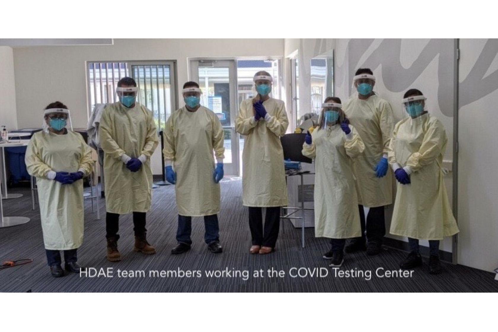 COVID Testing Center Team