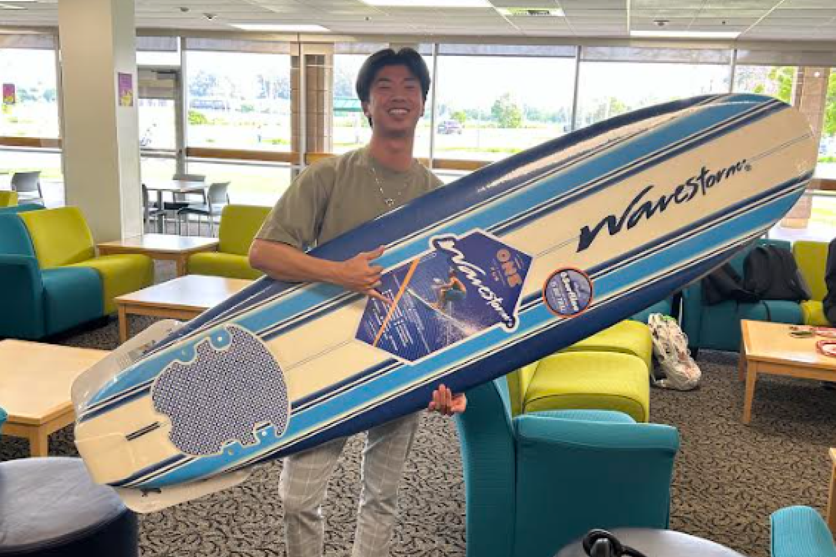 UCSB Energy Contest Surfboard Prize